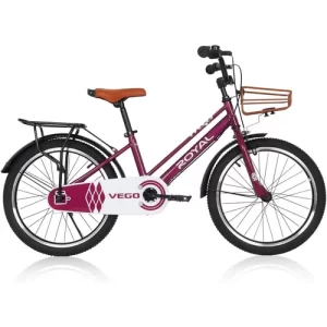 Vego Royal Kids Bike has a sturdy frame that adds to its longevity and durability. The ultimate pick for your little children. You can conveniently adjust the height of the padded seat for comfort. This bicycle encourages your child to keep active and develop their coordination and balance.