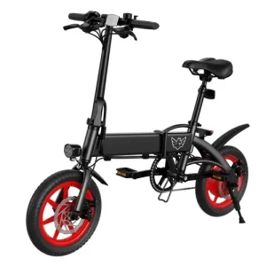 WIND HORSE C19 Folding Electric Bike, featuring a 350W motor, 36V battery, 35 km/h speed, and 35 km range. Perfect for any terrain with its robust frame and efficient brakes.