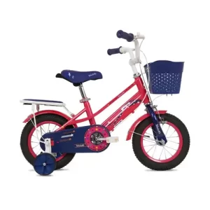 Vaux Starlette is built with a robust steel frame for impact resistance on rough terrain. Ideal for kids, it features stable training wheels, adjustable seat, and user-friendly hand brakes. Minimal maintenance is required, ensuring worry-free rides. With a minimalist design, it grows with your child, making it a long-lasting companion