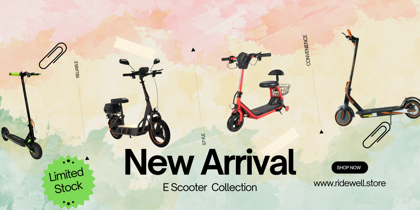 escooter new arrival